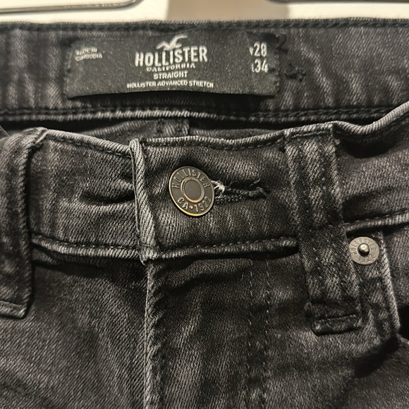 HOLLISTER STRAIGHT JEANS WITH STRETCH - Picture 8 of 9